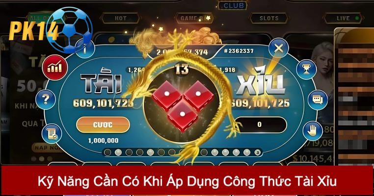 Công thức tài xỉu trên điện thoại